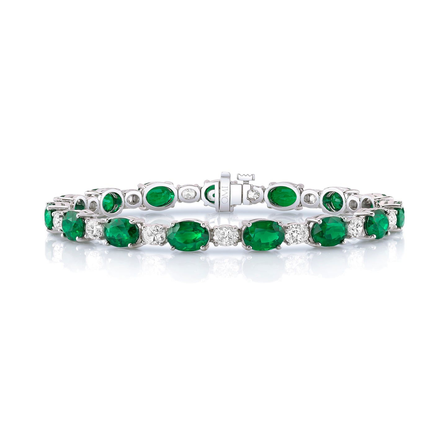 Emerald & Diamond Bracelet
