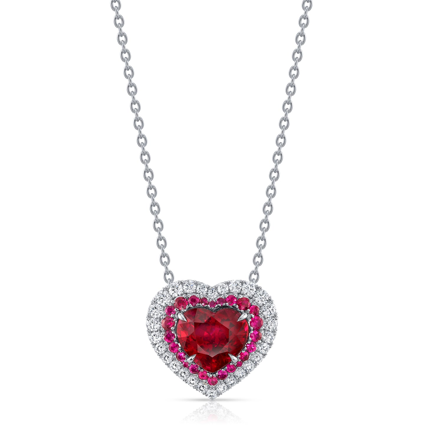 Ruby & Diamond Pendant