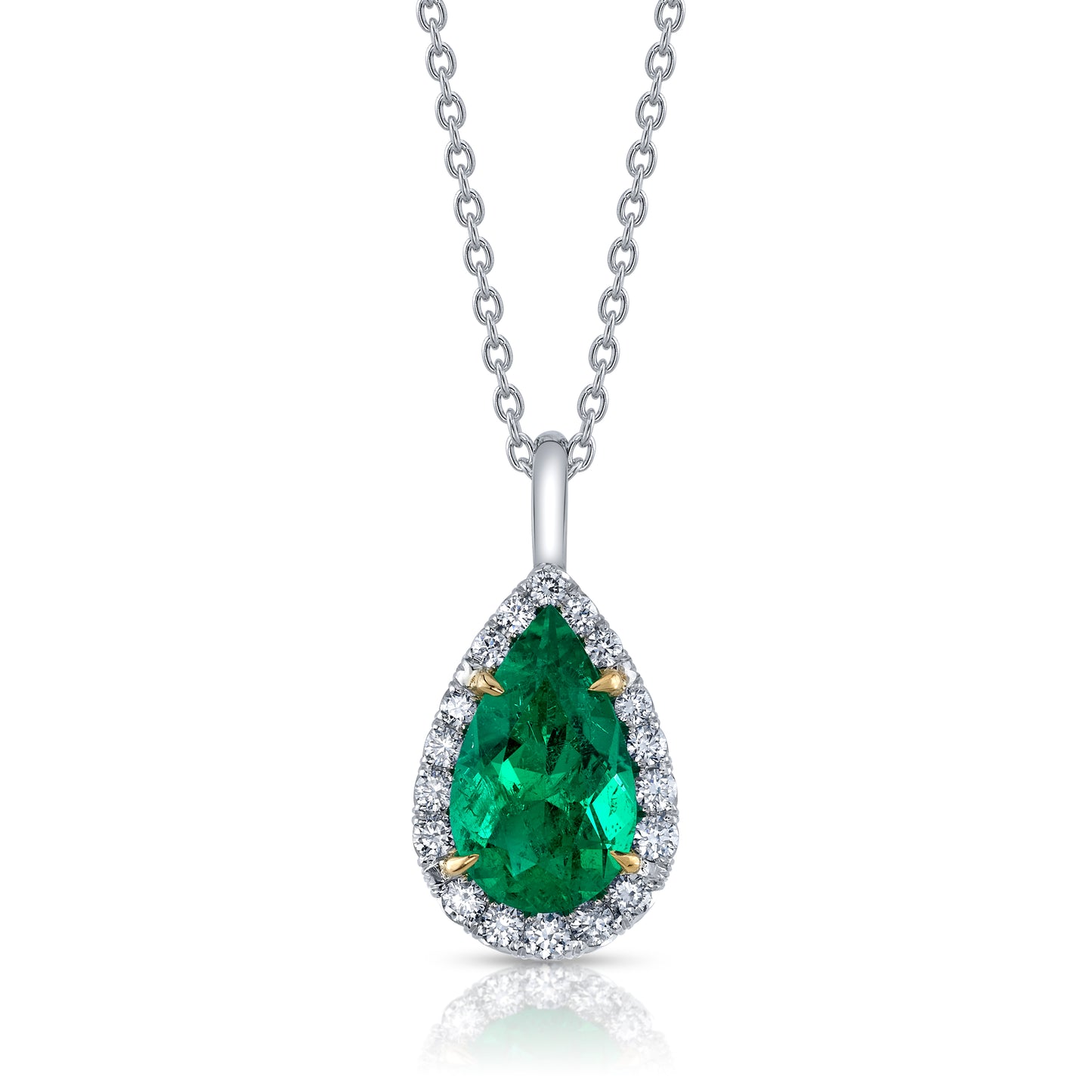 Emerald & Diamond Pendant