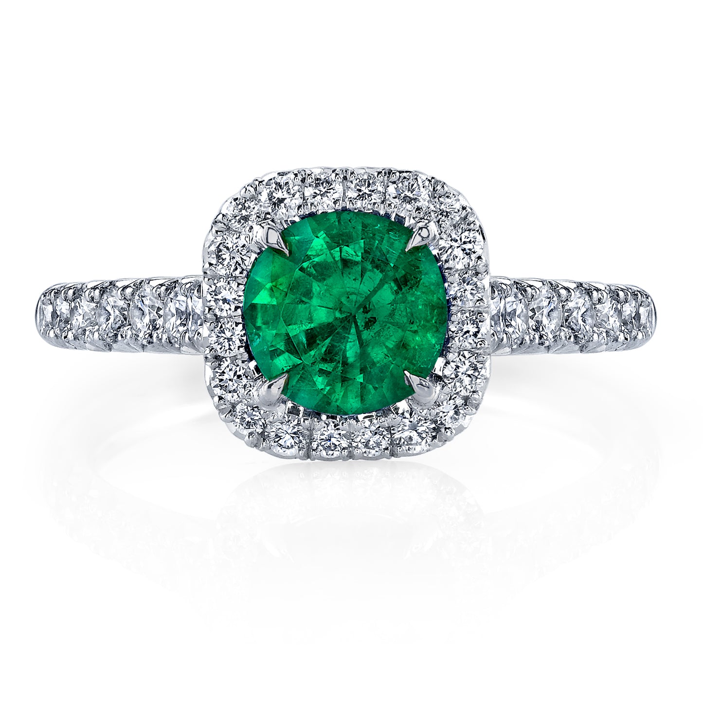Emerald & Diamond Ring