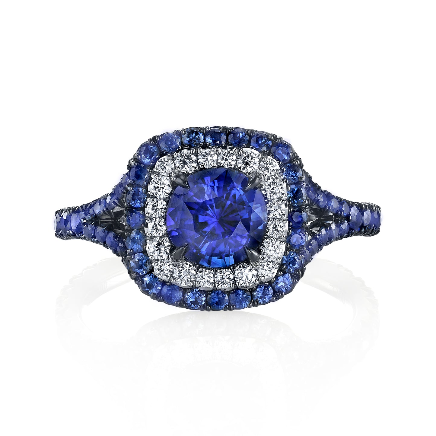Sapphire & Diamond Ring