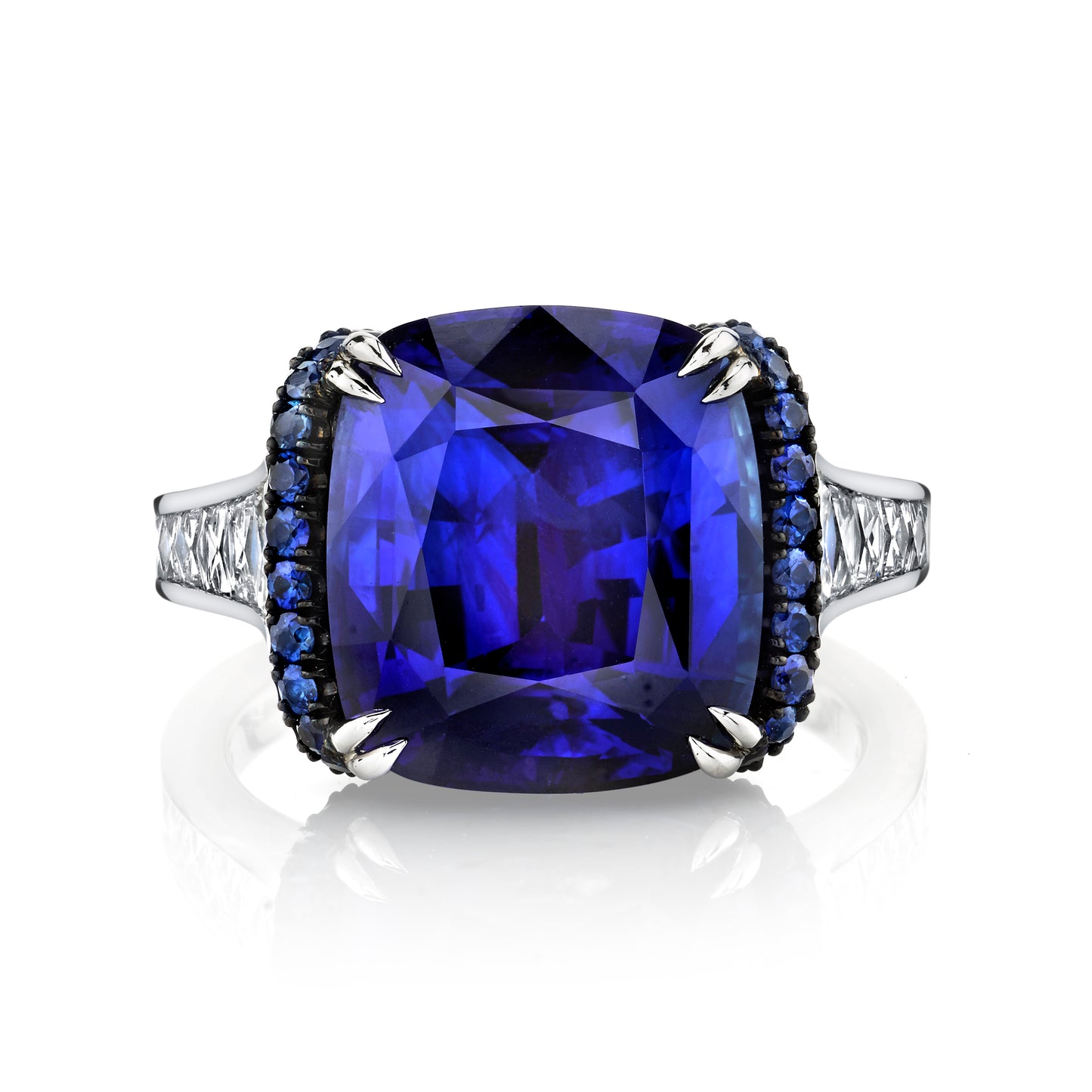 Sapphire & Diamond Ring