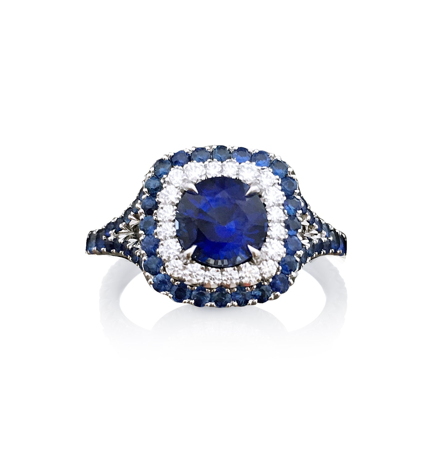 Sapphire & Diamond Ring