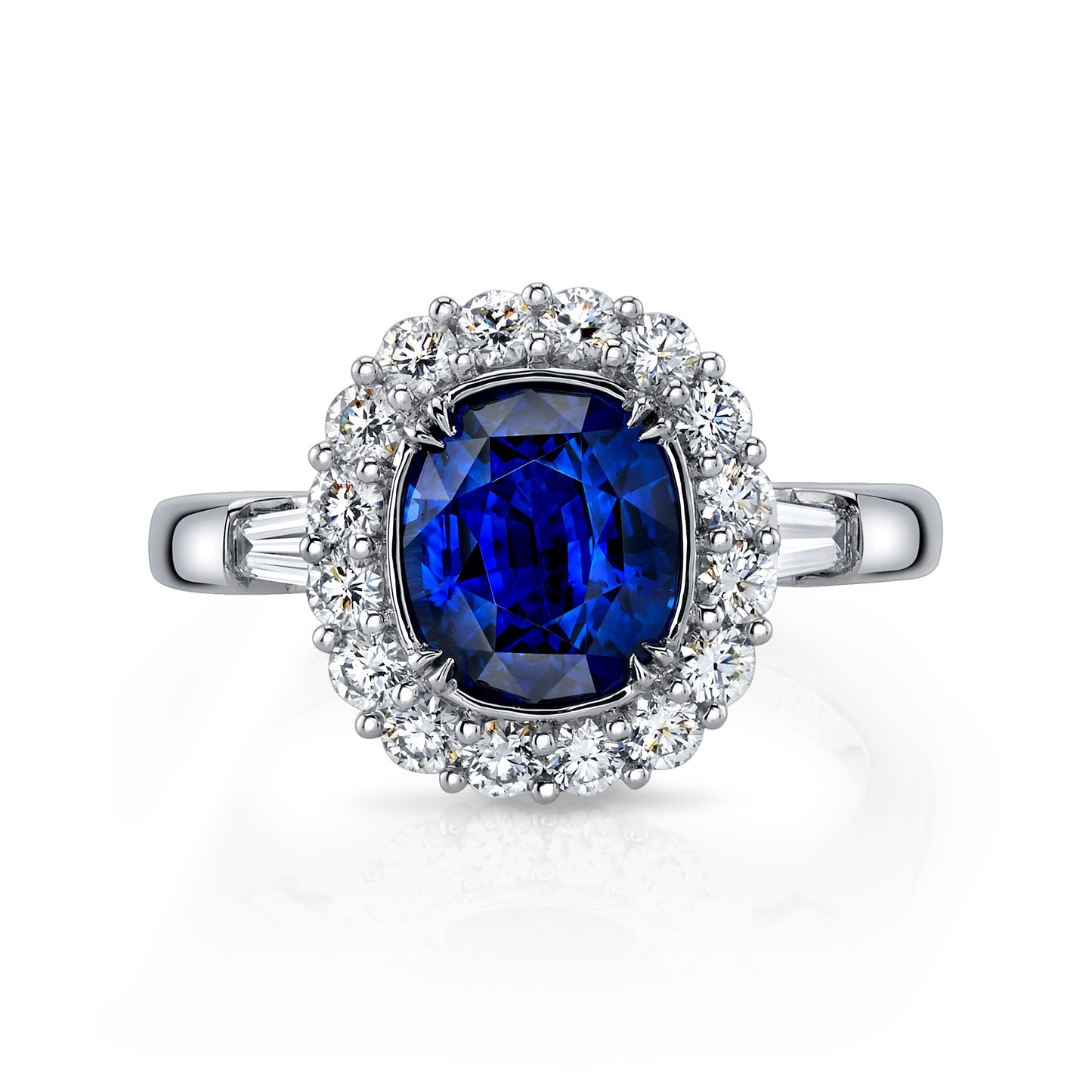 Sapphire & Diamond Ring