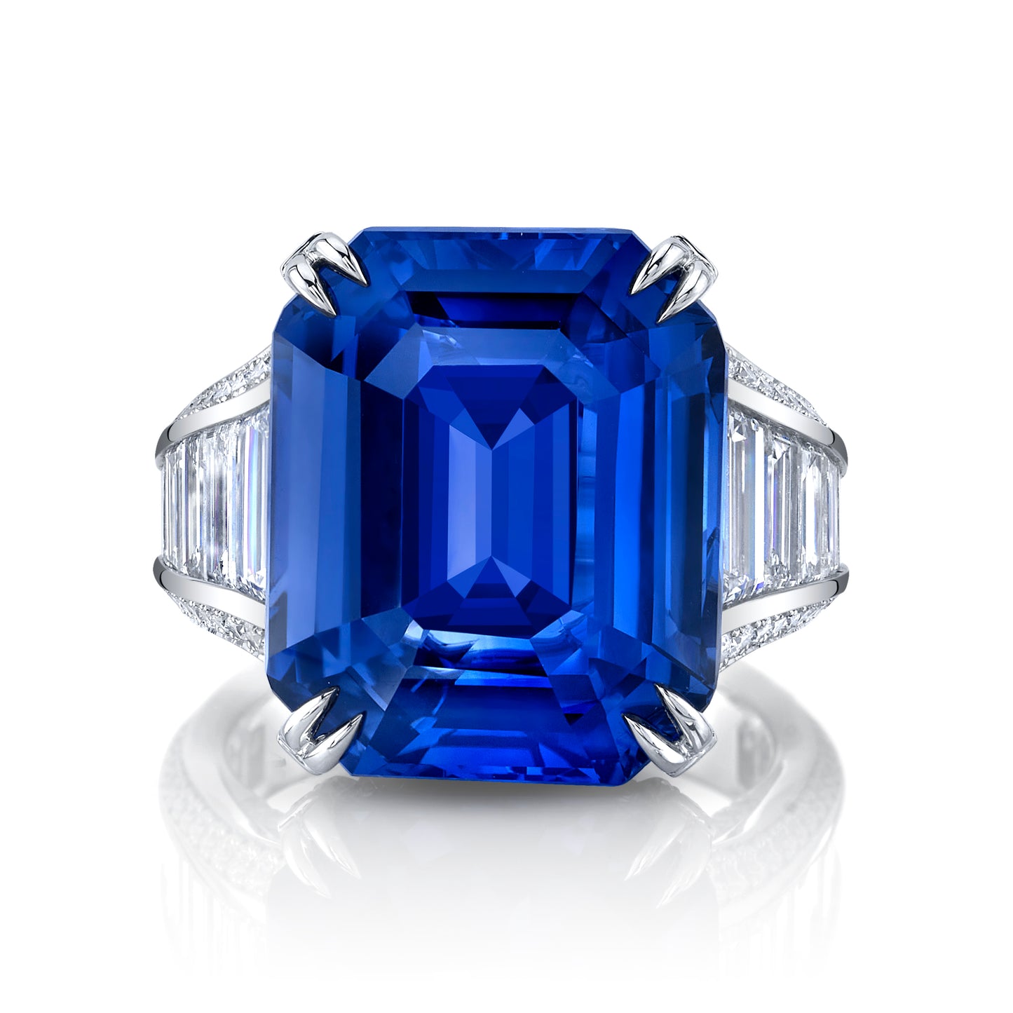 Sapphire & Diamond Ring