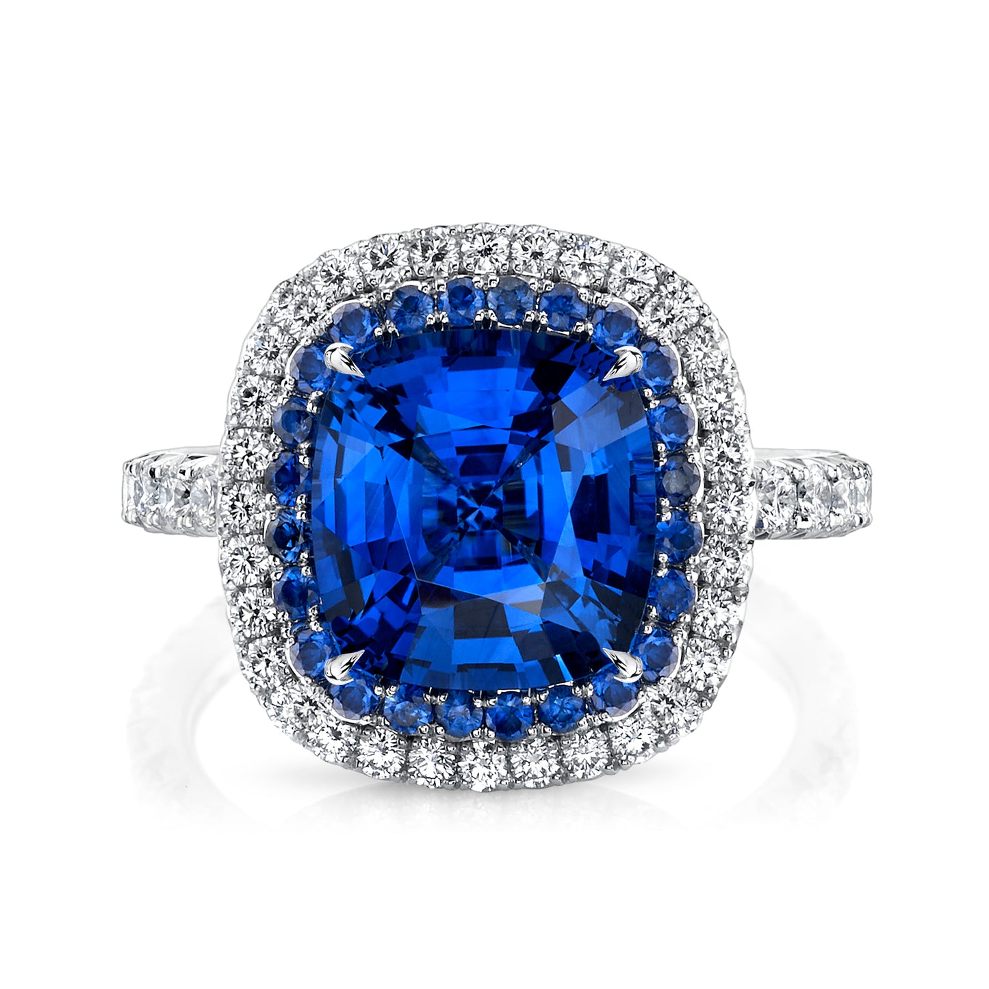 Sapphire & Diamond Ring