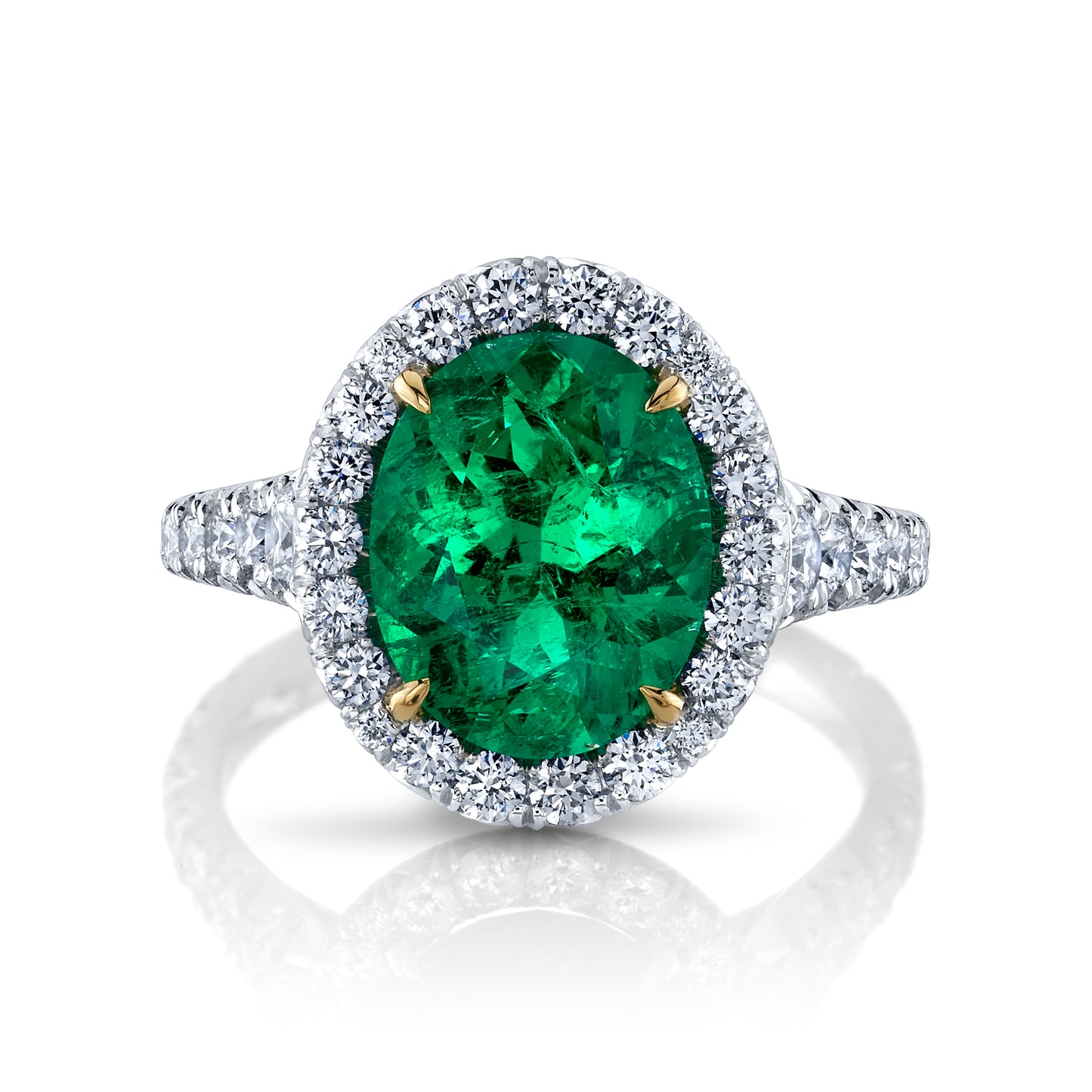 Emerald & Diamond Ring