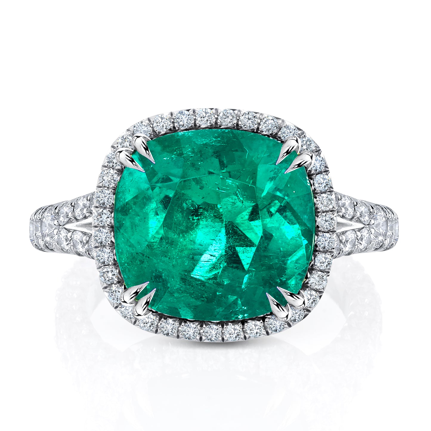 Emerald & Diamond Ring