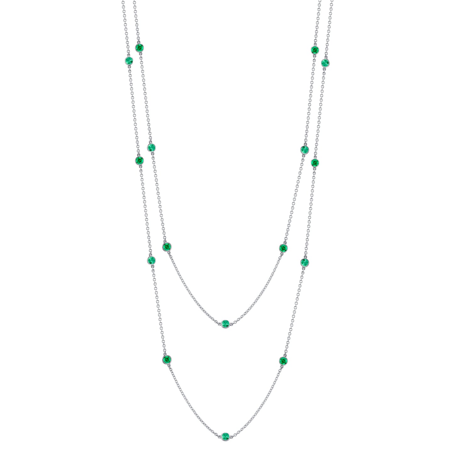 Emerald "By The Yard" Style Chain