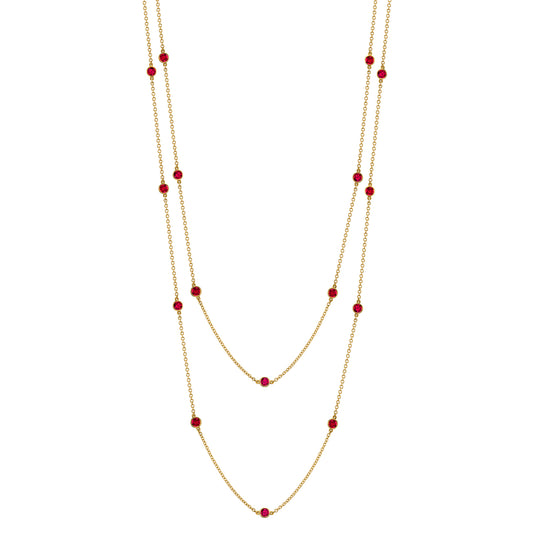 Ruby "By The Yard" Style Chain