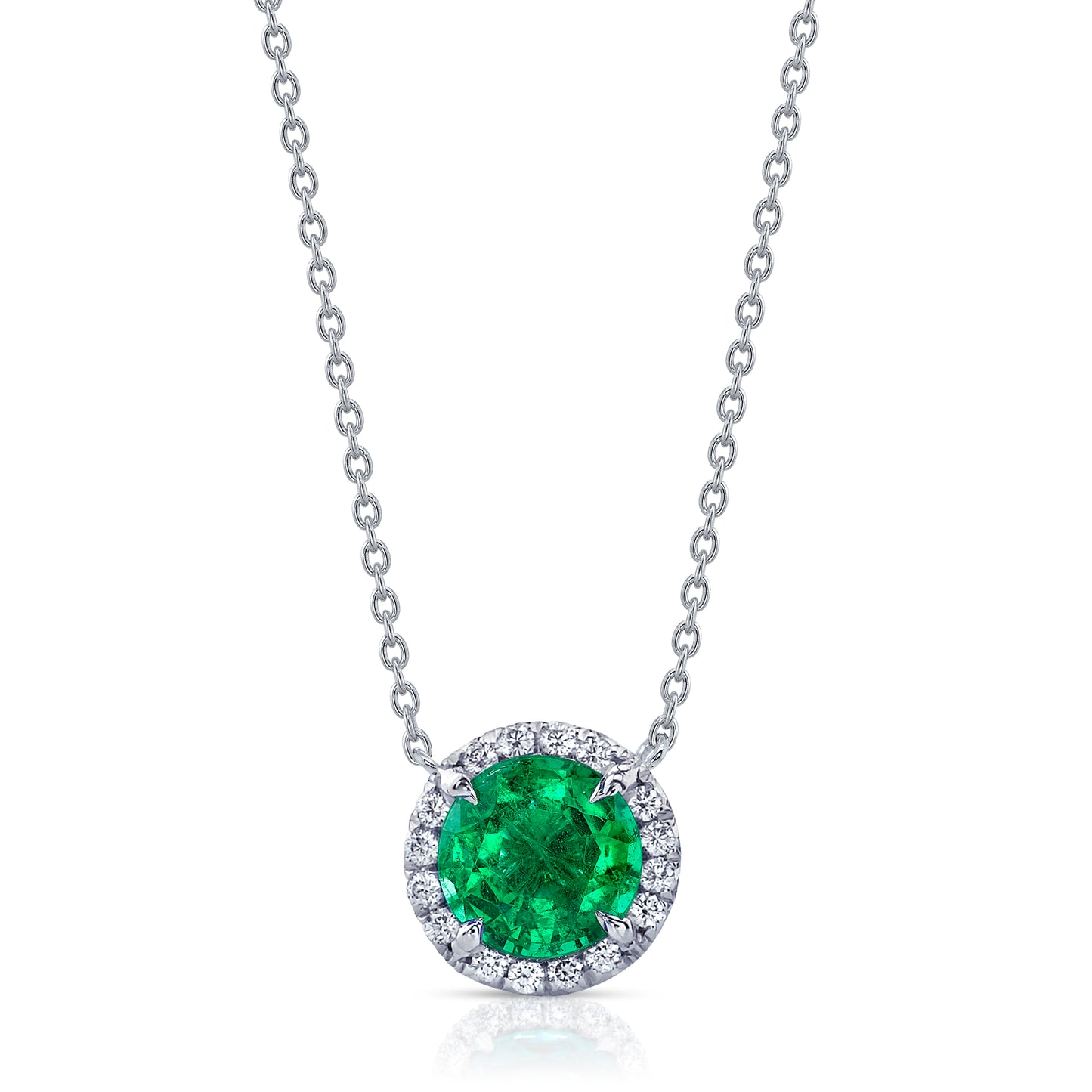 Emerald & Diamond Pendant