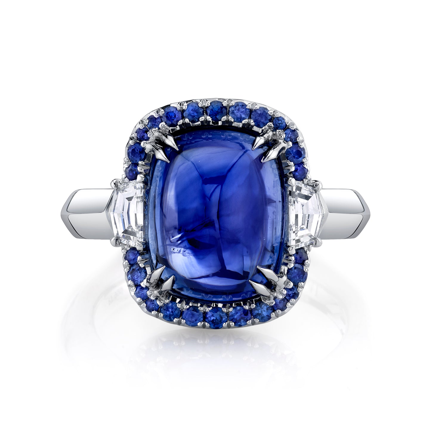 Sapphire & Diamond Ring
