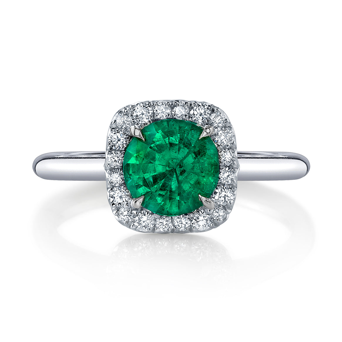 Emerald & Diamond Ring