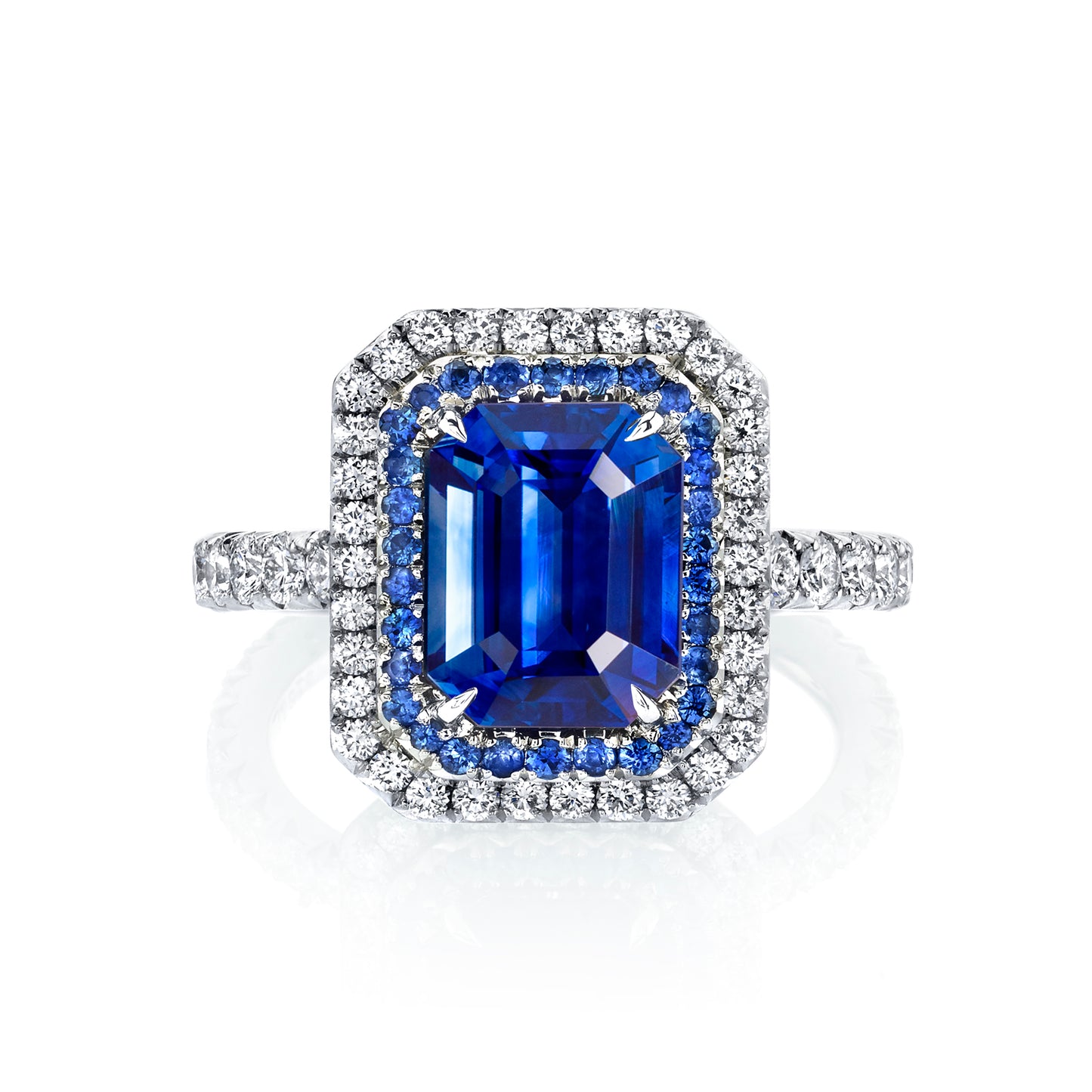 Sapphire & Diamond Ring